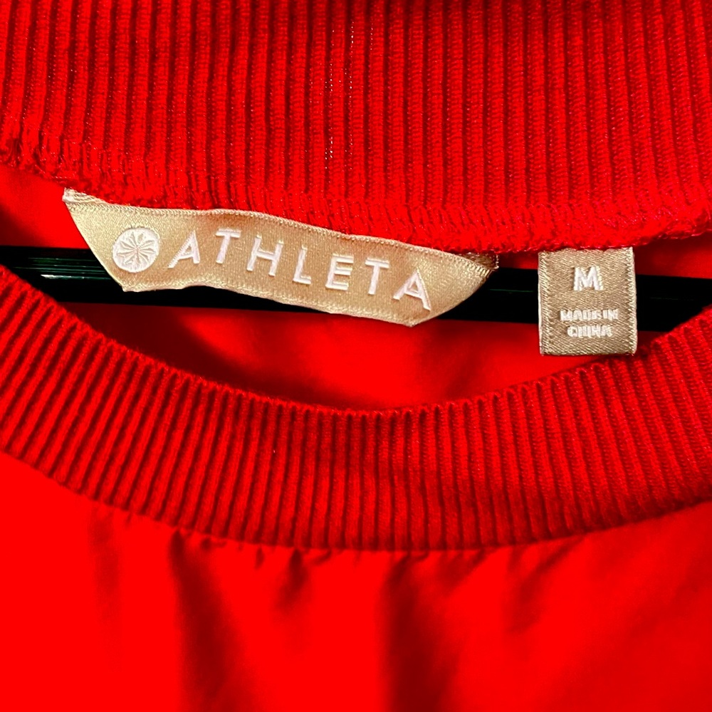 Athleta | Hibiscus Red Zephyr Sleeveless Shell